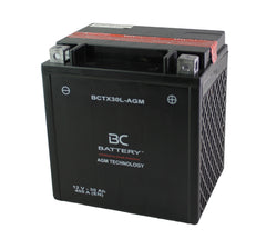 BCTX30L-AGM| Batteria Moto AGM,YIX30L-BS,12V,30 Ah, CCA: 400Amp,167x126x174mm - BC Battery Italian Official Website